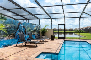 Modern 5BR TwnHome w Private Pool Near Disney 358